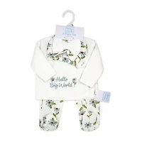 3 Stories Trading Company Girls 3-pc. Baby Clothing Set