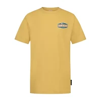 Quiksilver Big Kid Boys Crew Neck Short Sleeve Regular Fit Graphic T-Shirt