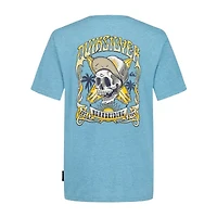 Quiksilver Big Kid Boys Crew Neck Short Sleeve Regular Fit Graphic T-Shirt