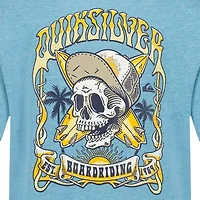 Quiksilver Big Kid Boys Crew Neck Short Sleeve Regular Fit Graphic T-Shirt