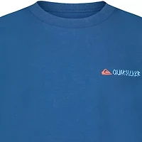 Quiksilver Big Kid Boys Crew Neck Short Sleeve Regular Fit Graphic T-Shirt