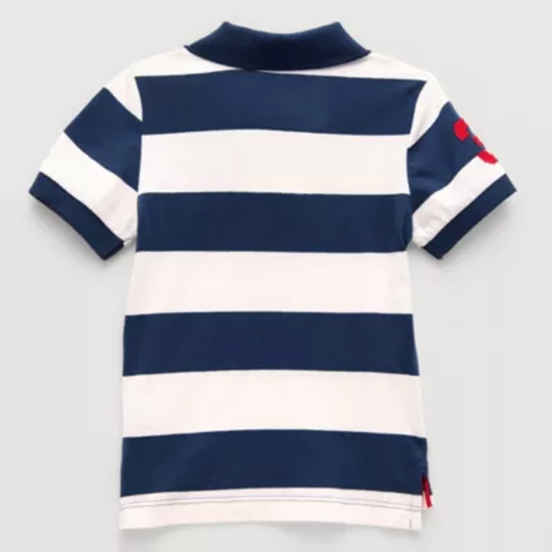 U.S. Polo Assn. Toddler Boys Short Sleeve Classic Fit Shirt
