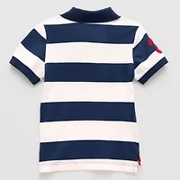 U.S. Polo Assn. Toddler Boys Short Sleeve Classic Fit Shirt