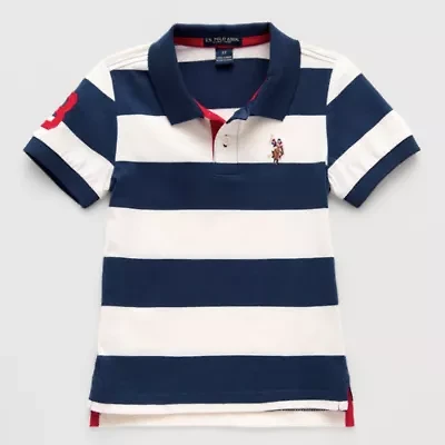 U.S. Polo Assn. Toddler Boys Short Sleeve Classic Fit Shirt