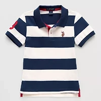 U.S. Polo Assn. Toddler Boys Short Sleeve Classic Fit Shirt