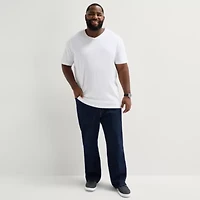 St. John's Bay Super Soft Mens V Neck Short Sleeve Quick Dry Big and Tall T-Shirt