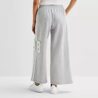 Arizona Womens Juniors Wide Leg Sweatpant