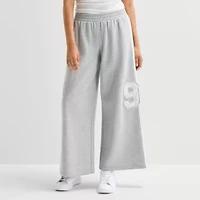 Arizona Womens Juniors Wide Leg Sweatpant