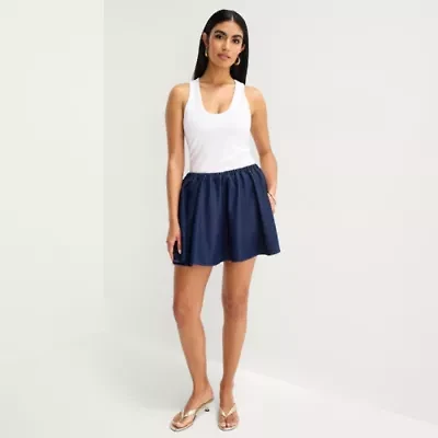 Bold Elements Womens Mini Flared Skirt