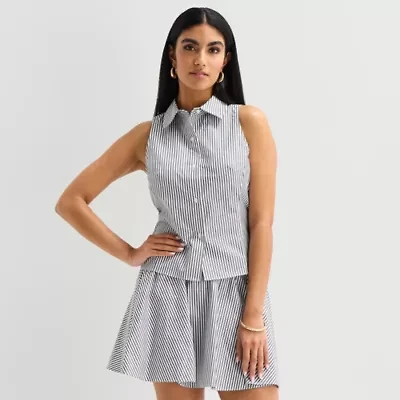 Bold Elements Womens Sleeveless Blouse