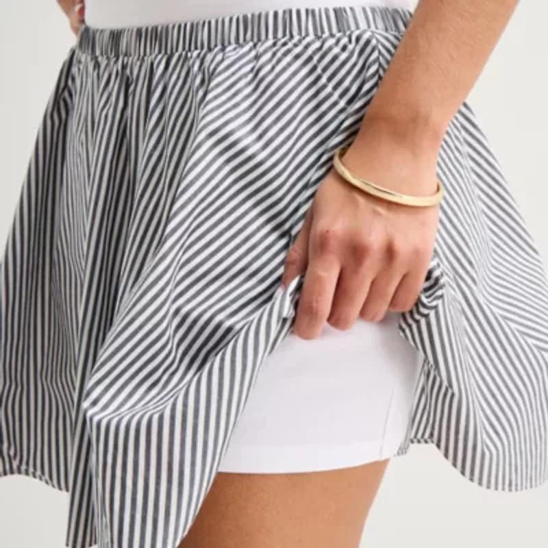 Bold Elements Womens Mini Flared Skirt