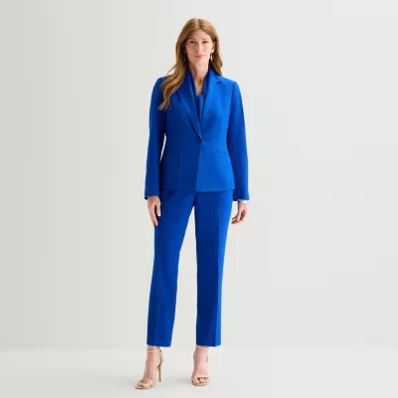 Black Label by Evan-Picone Womens Classic Fit Suit Jacket