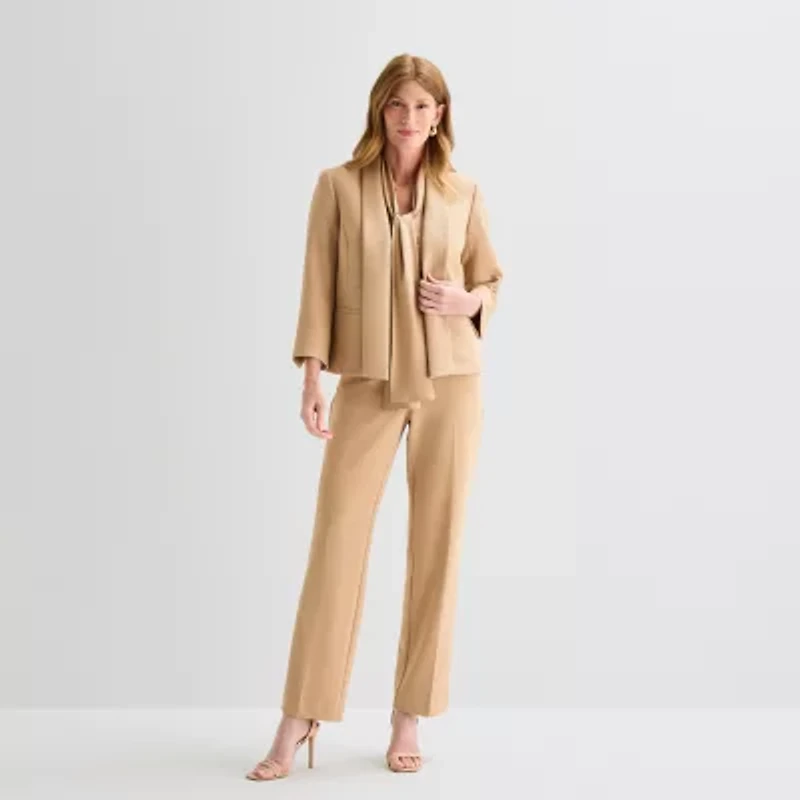 Black Label by Evan-Picone Tweed Womens Classic Fit Suit Jacket