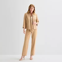 Black Label by Evan-Picone Tweed Womens Classic Fit Suit Jacket