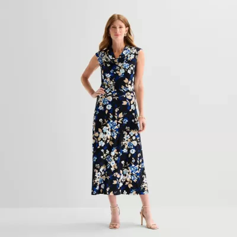 Black Label by Evan-Picone Womens Maxi Skirt