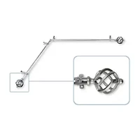 Rod Desyne Twist Corner 13/16 Adjustable Curtain