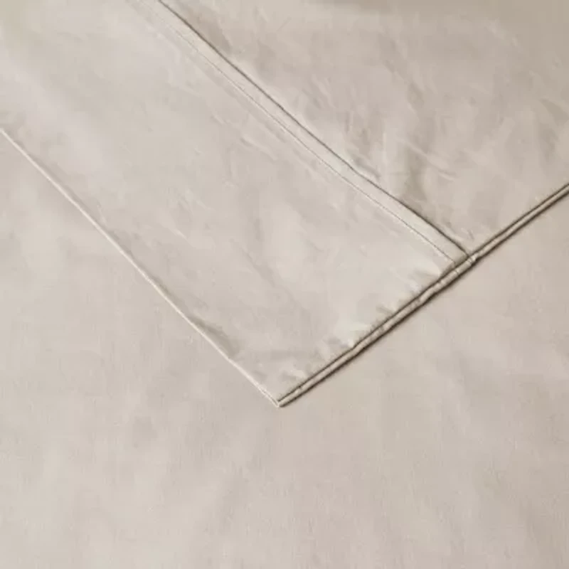 Madison Park Peached Percale Cotton Sheet Set