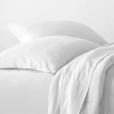 Ella Jayne 100% Cotton Percale Cool and Crisp Pillowcase Set