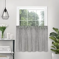 Achim Bedford 2-pc. Rod Pocket Window Tier