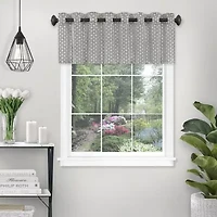 Achim Bedford Rod Pocket Tailored Valance