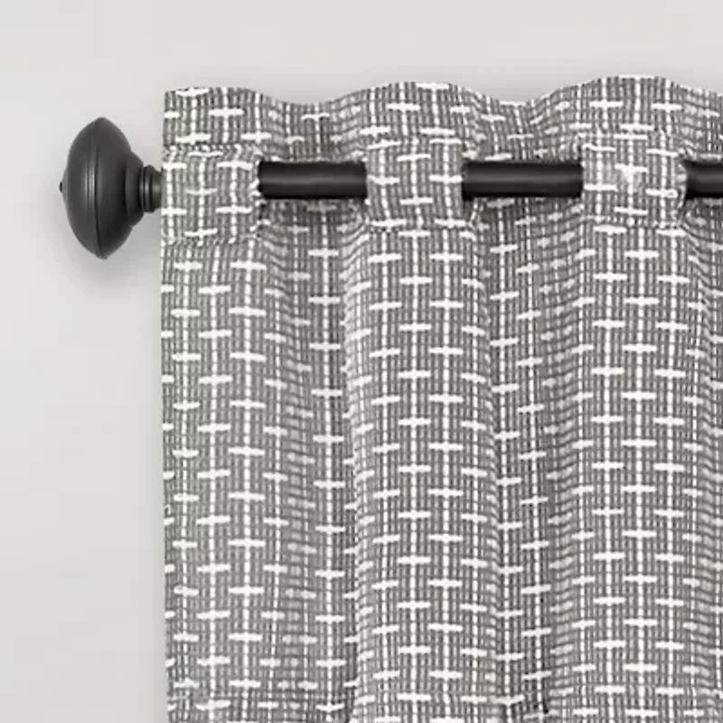Achim Bedford Rod Pocket Tailored Valance