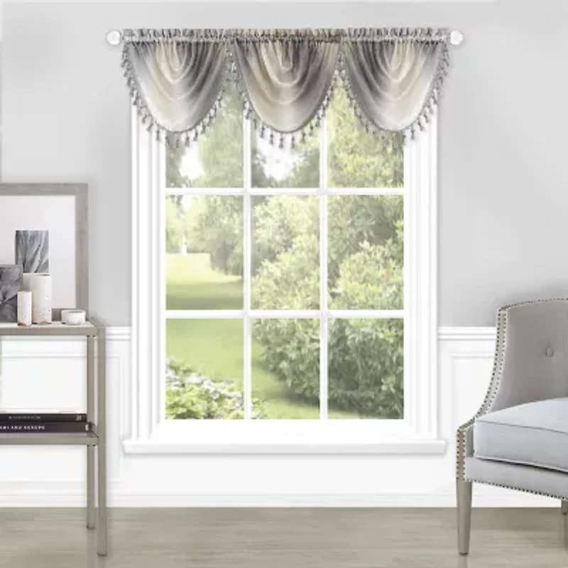 Achim Ombre Rod Pocket Valance