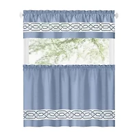Achim Paige 3-pc. Rod Pocket Window Tier