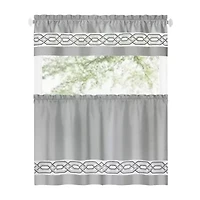 Achim Paige 3-pc. Rod Pocket Window Tier