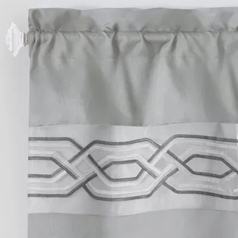 Achim Paige 3-pc. Rod Pocket Window Tier