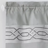 Achim Paige 3-pc. Rod Pocket Window Tier