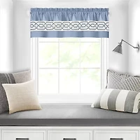 Achim Paige Rod Pocket Tailored Valance
