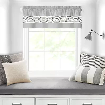 Achim Paige Rod Pocket Tailored Valance