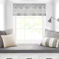 Achim Paige Rod Pocket Tailored Valance