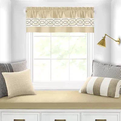 Achim Paige Rod Pocket Valance