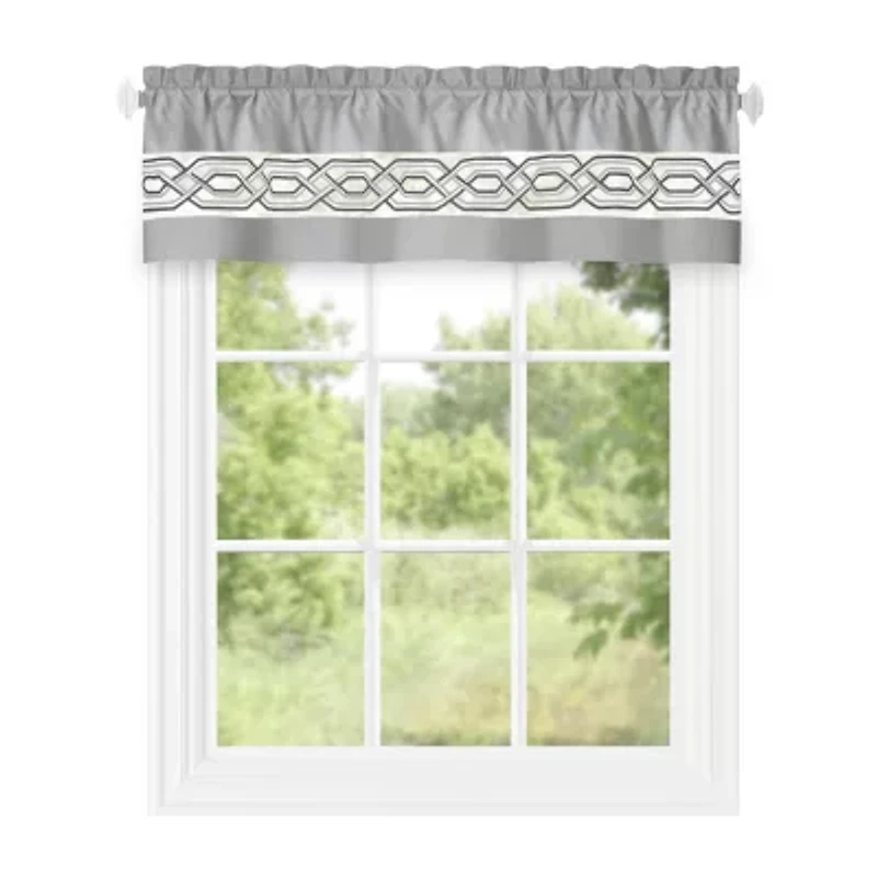 Achim Paige Rod Pocket Tailored Valance