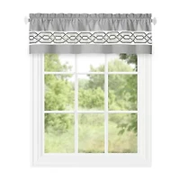 Achim Paige Rod Pocket Tailored Valance