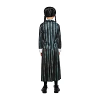 Little & Big Kid Girls Black Nevermore Academy Uniform The Addams Family Wednesday 3-pc. Costume