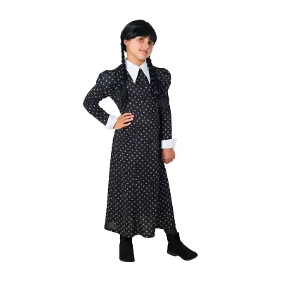 Little & Big Kid Girls Nevermore Academy The Addams Family Wednesday Costume