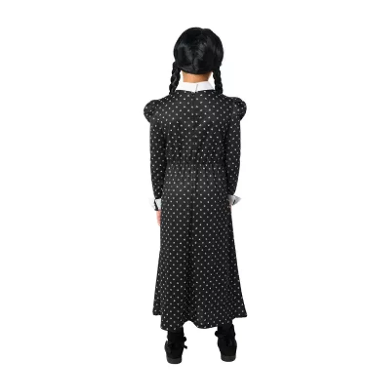 Little & Big Kid Girls Nevermore Academy The Addams Family Wednesday Costume