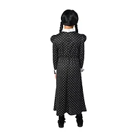 Little & Big Kid Girls Nevermore Academy The Addams Family Wednesday Costume