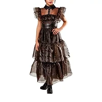 Little & Big Kid Girls Nevermore Academy Raven Dance The Addams Family Wednesday Costume