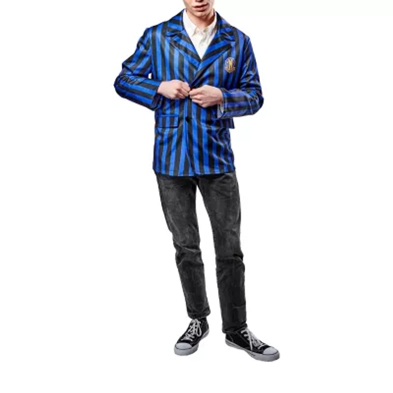 Mens Nevermore Academy Mens Uniform Jacket Costume