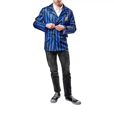 Mens Nevermore Academy Mens Uniform Jacket Costume
