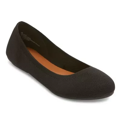 Mixit Callie Womens Round Ballet Flats