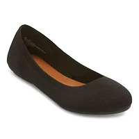Mixit Callie Womens Round Ballet Flats