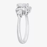Womens 2 CT. T.W. Lab Created White Moissanite 10K Gold Engagement Ring