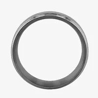 Mens 8MM Tantalum Wedding Band