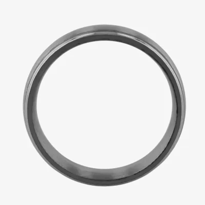 Mens 6MM Tantalum Wedding Band