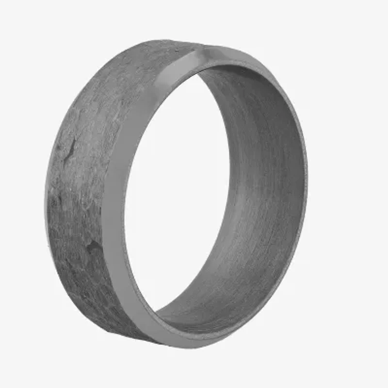 Mens 8MM Tantalum Wedding Band
