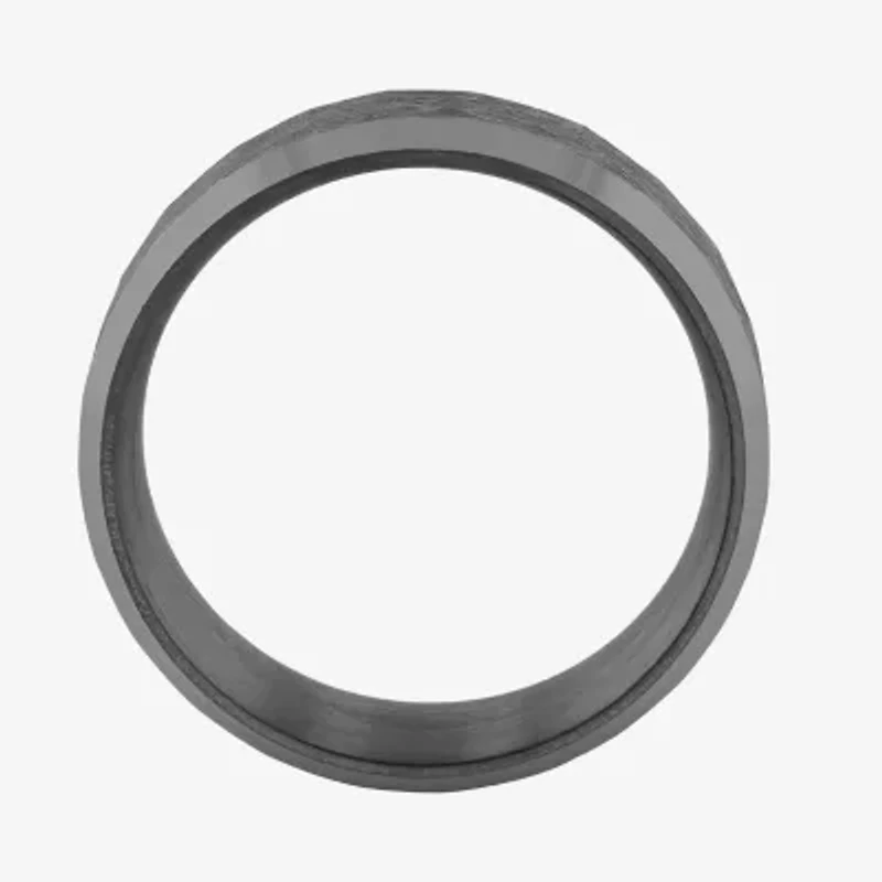 Mens 8MM Tantalum Wedding Band